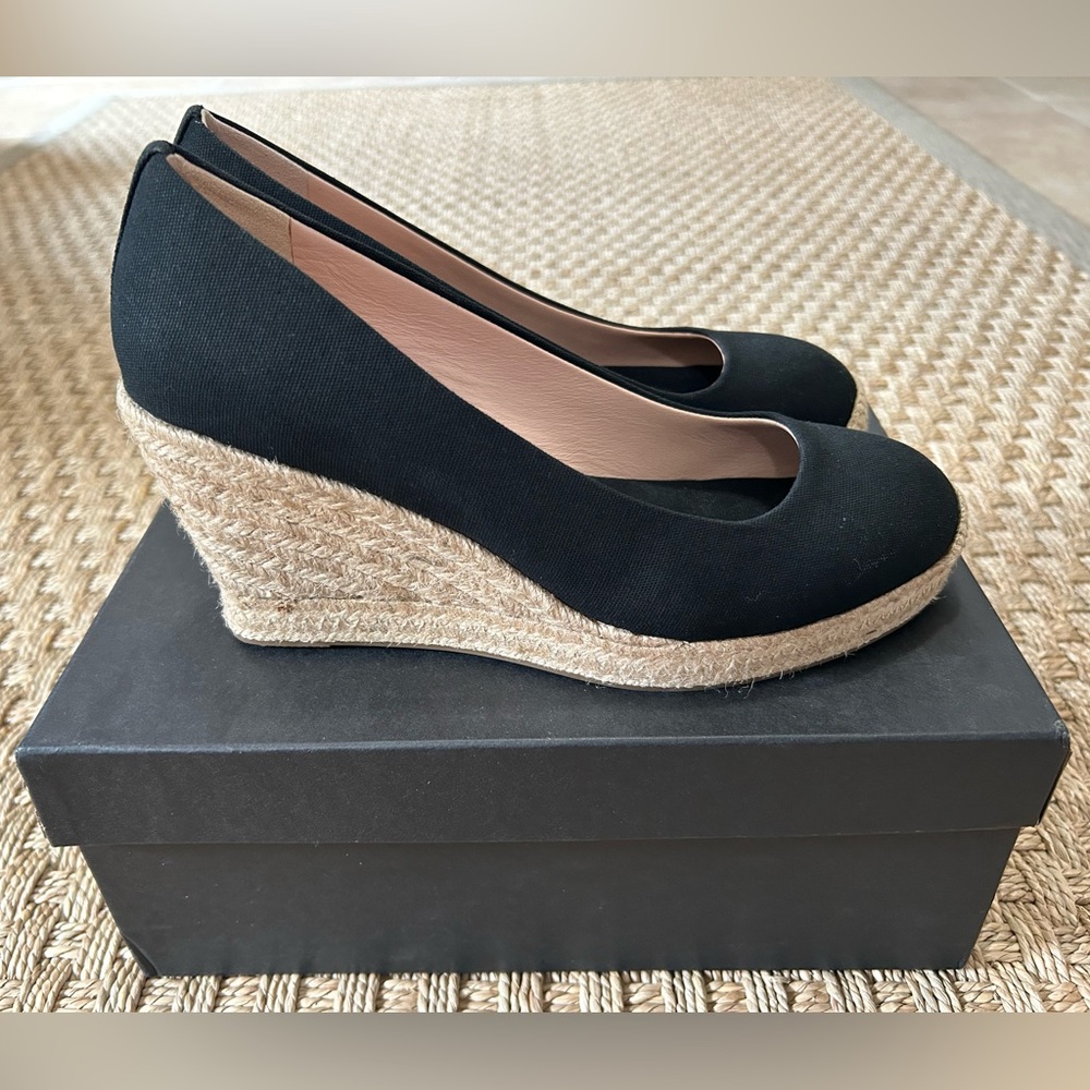 NEW - J.Crew Canvas Espadrille Wedges